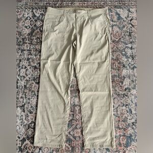 Eddie Bauer straight leg tech pants, men’s 40x32